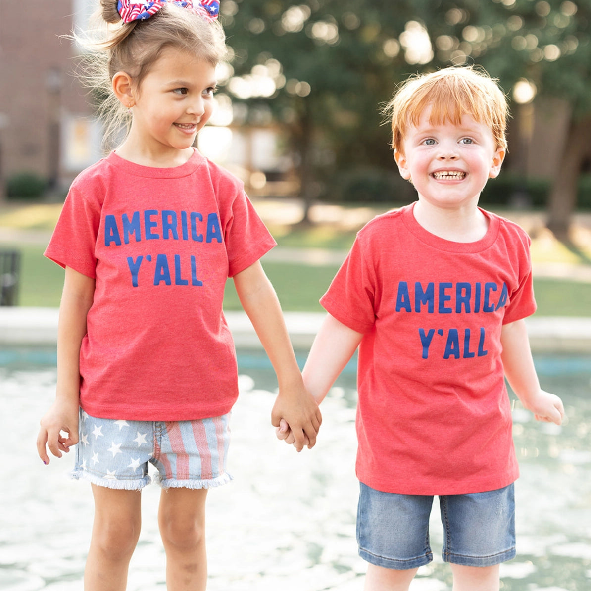 Toddler and Youth T-Shirt || America Y'ALL