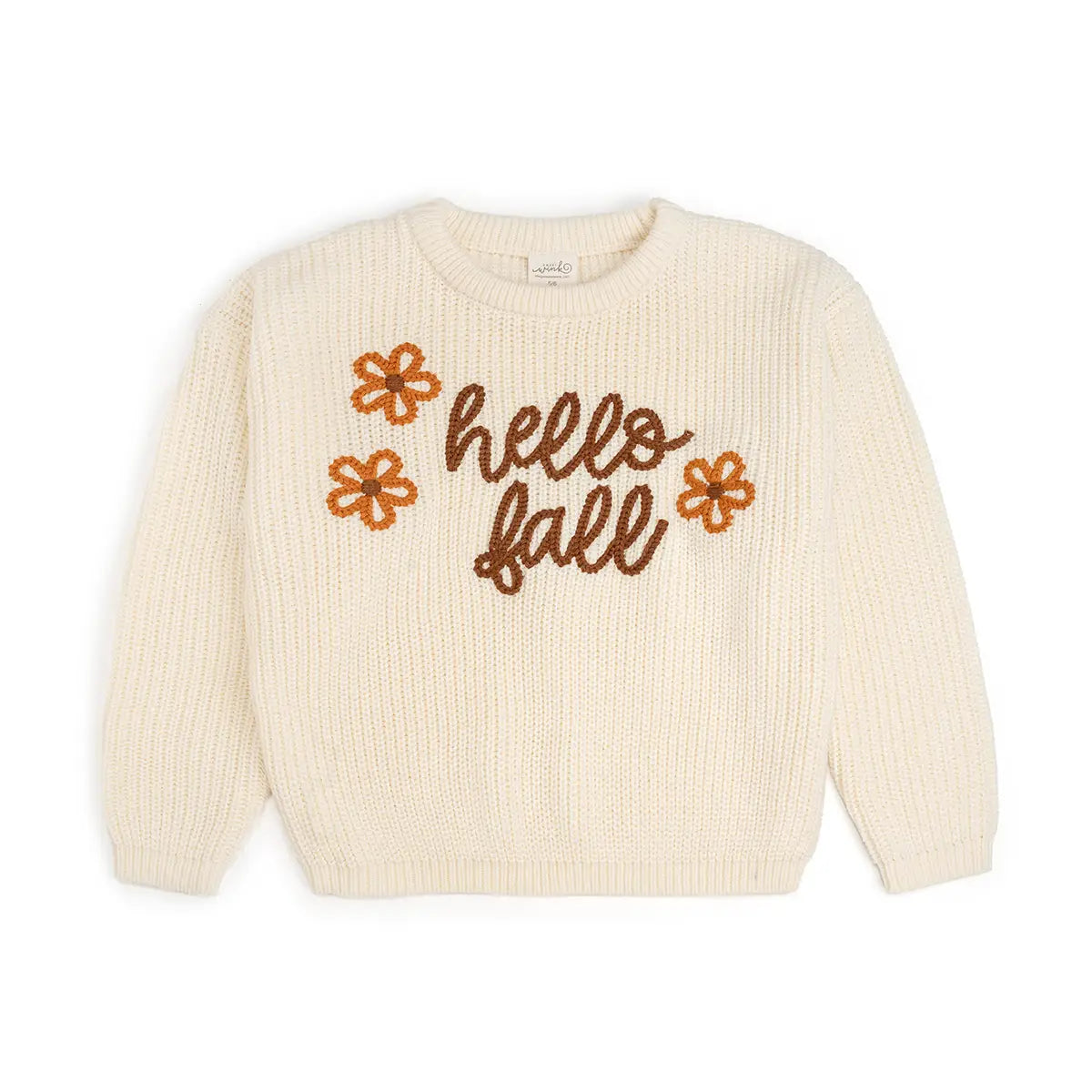 Hello Fall Knit Sweater