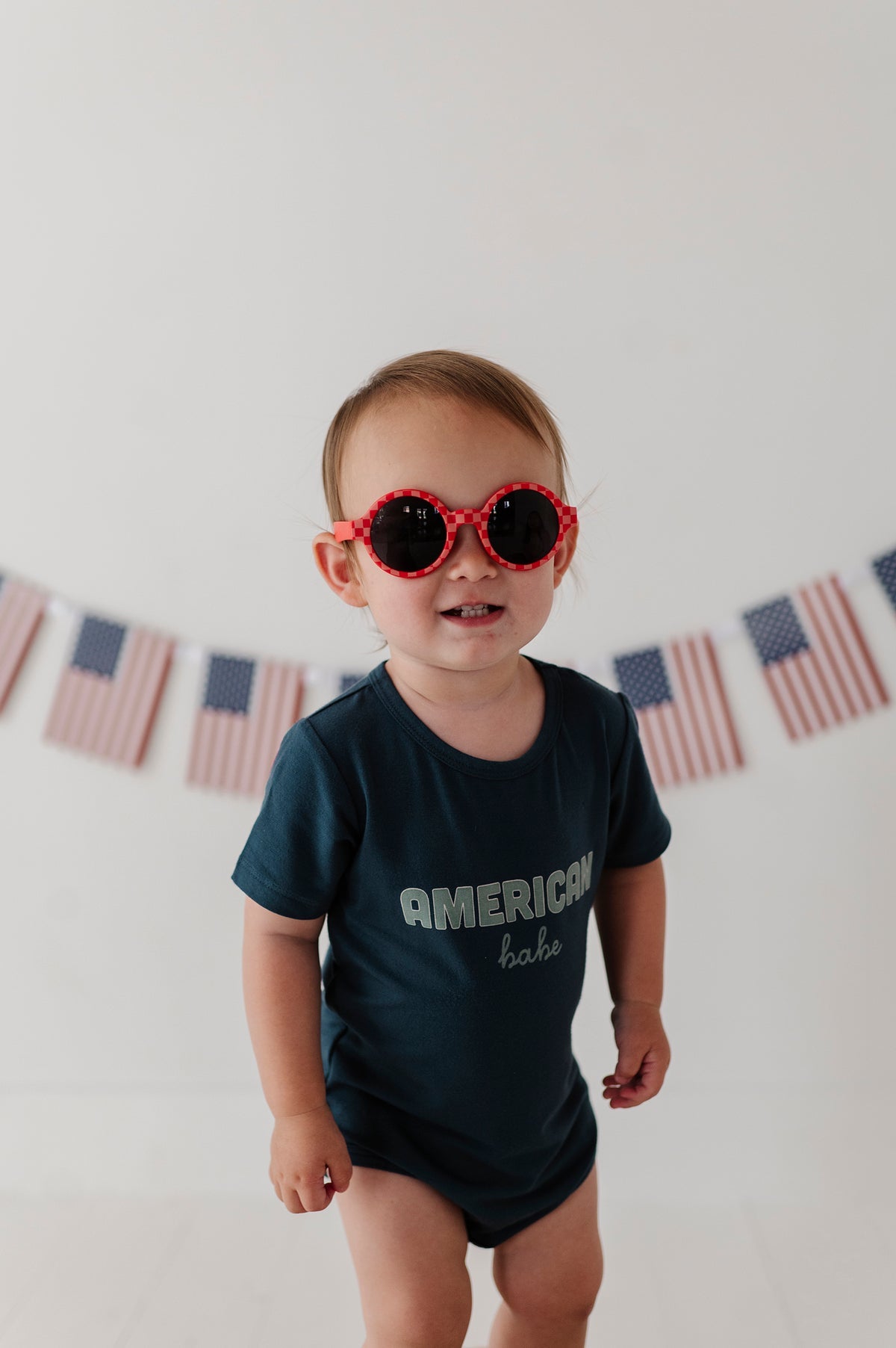 Baby Short Sleeve Bodysuit |  American Babe