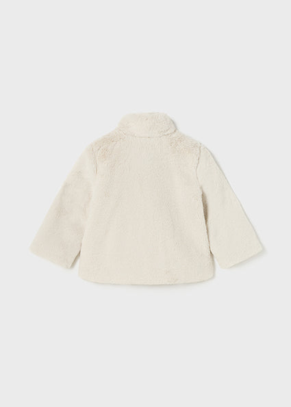 Baby Faux Fur Coat | Chickpea
