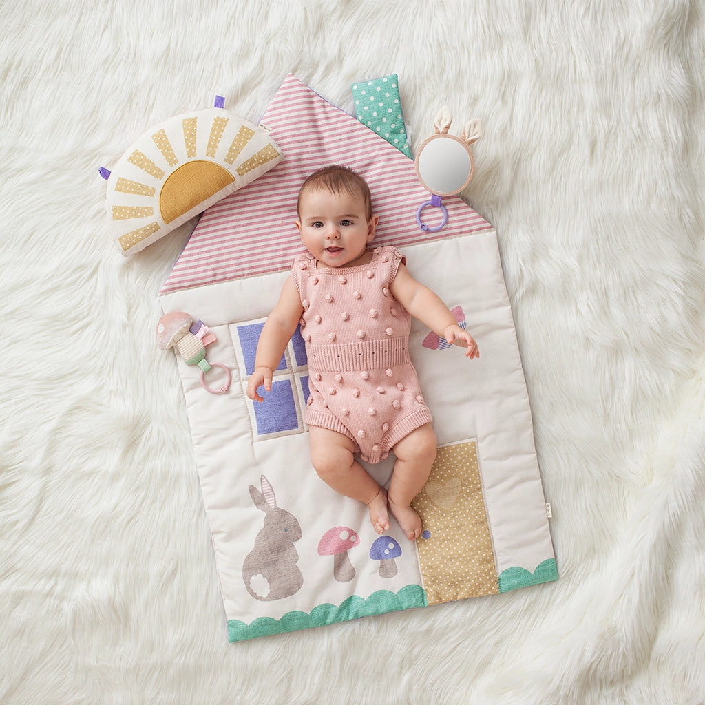 Bitzy Bespoke™ Ritzy Tummy Time Play Mat Bitzy Bespoke™ Ritzy Tummy Time Play Mat