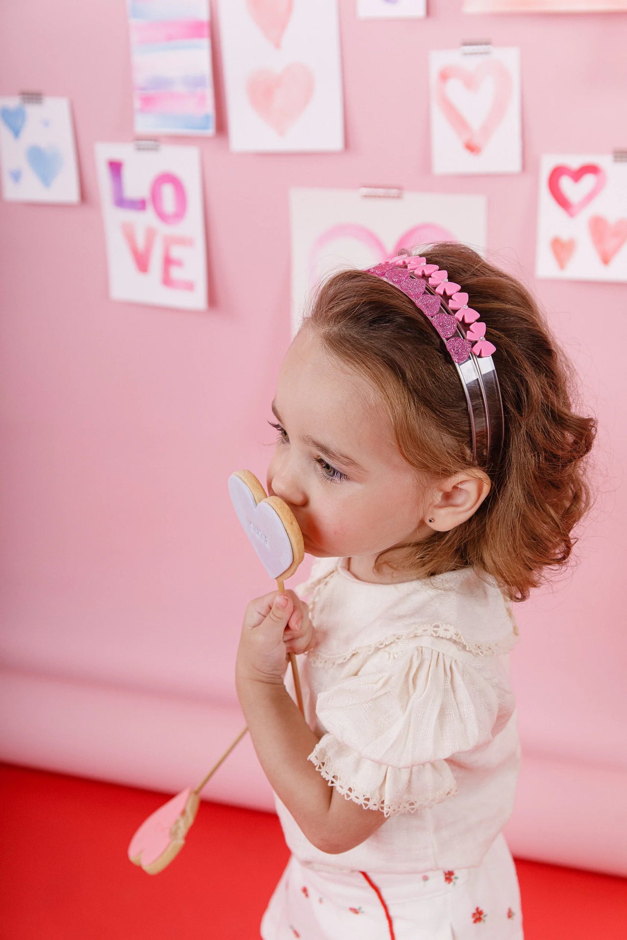 Pink Bows Headband