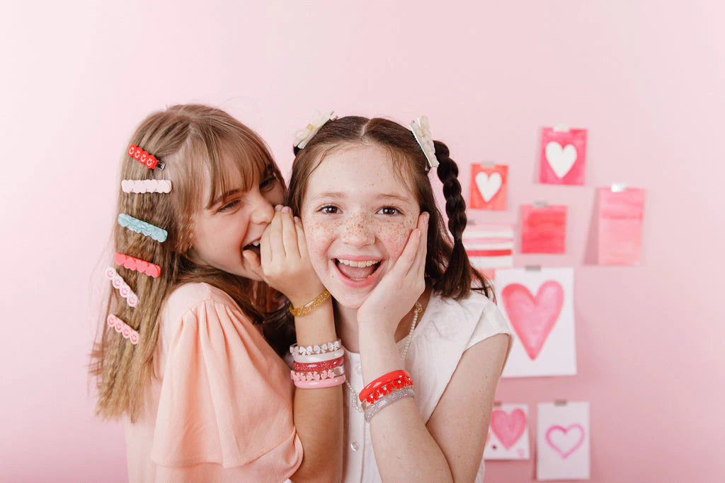Bows Vintage Pink Bangles