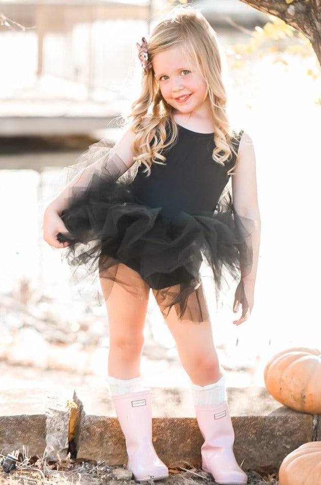 Black Tutu Leotard