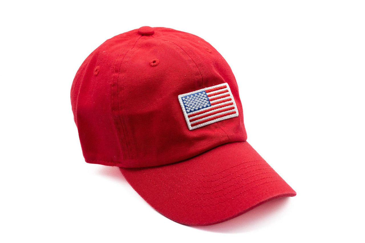 4th of July Red Flag Baseball Hat