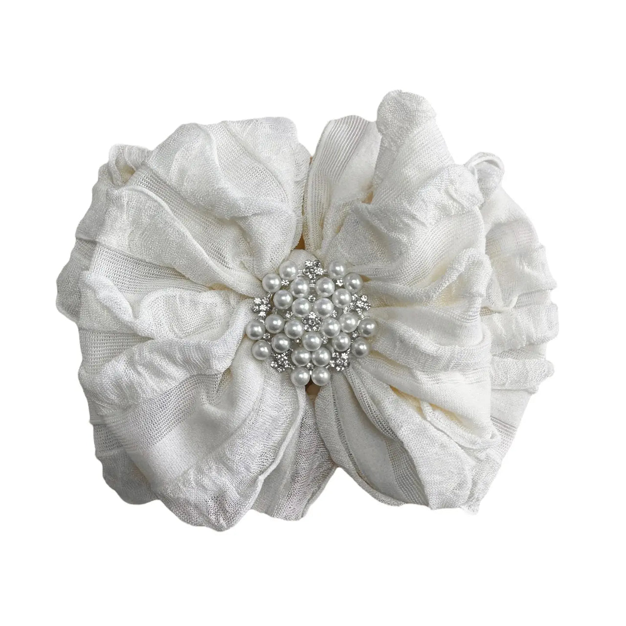 Pearl Ruffled Headband