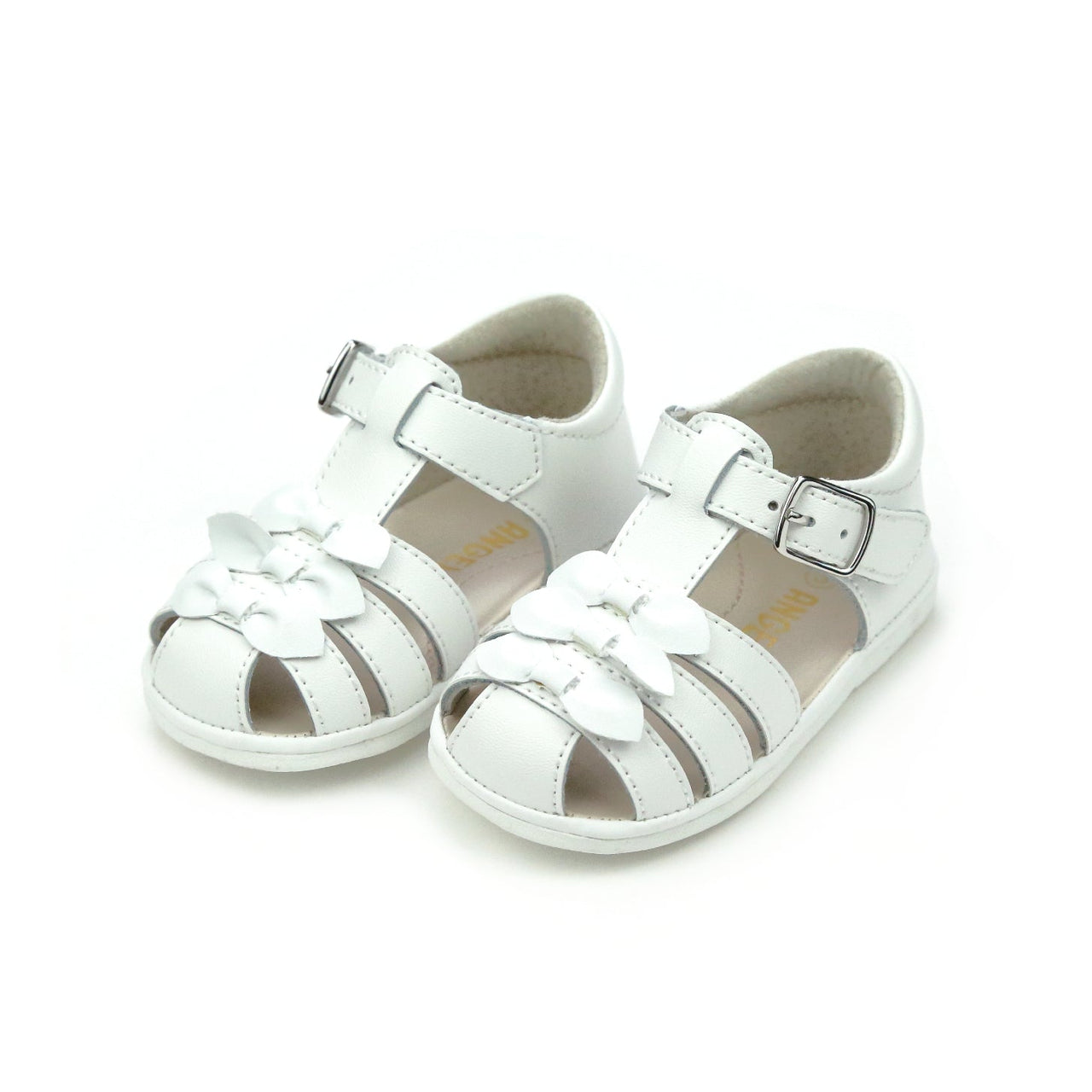 Everly Bow Sandal (Baby) | White
