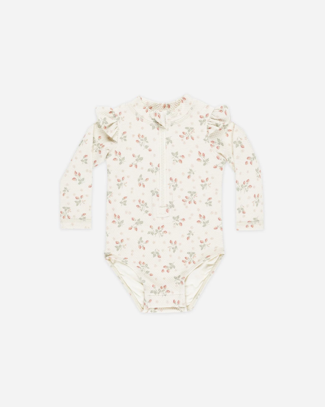 Byron Rashguard One-Piece | Strawberries