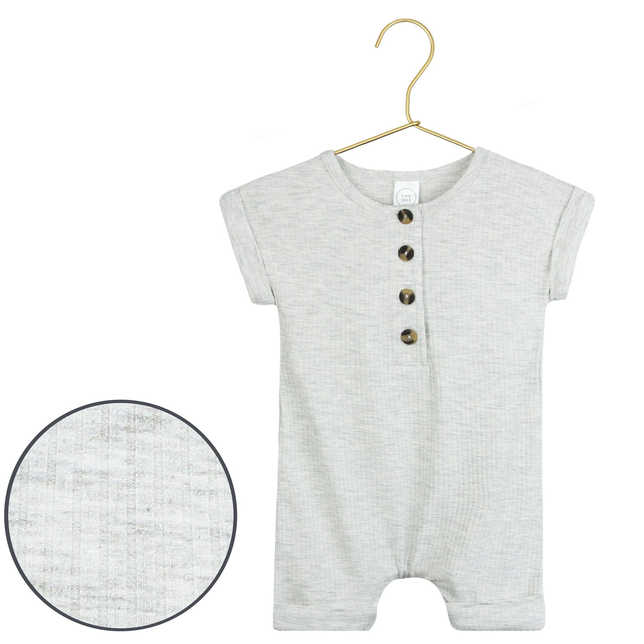 Stevie Ribbed Romper