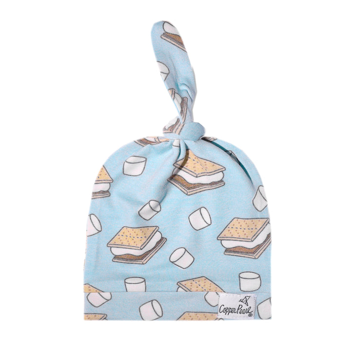 Newborn Top Knot Hat | S'mores