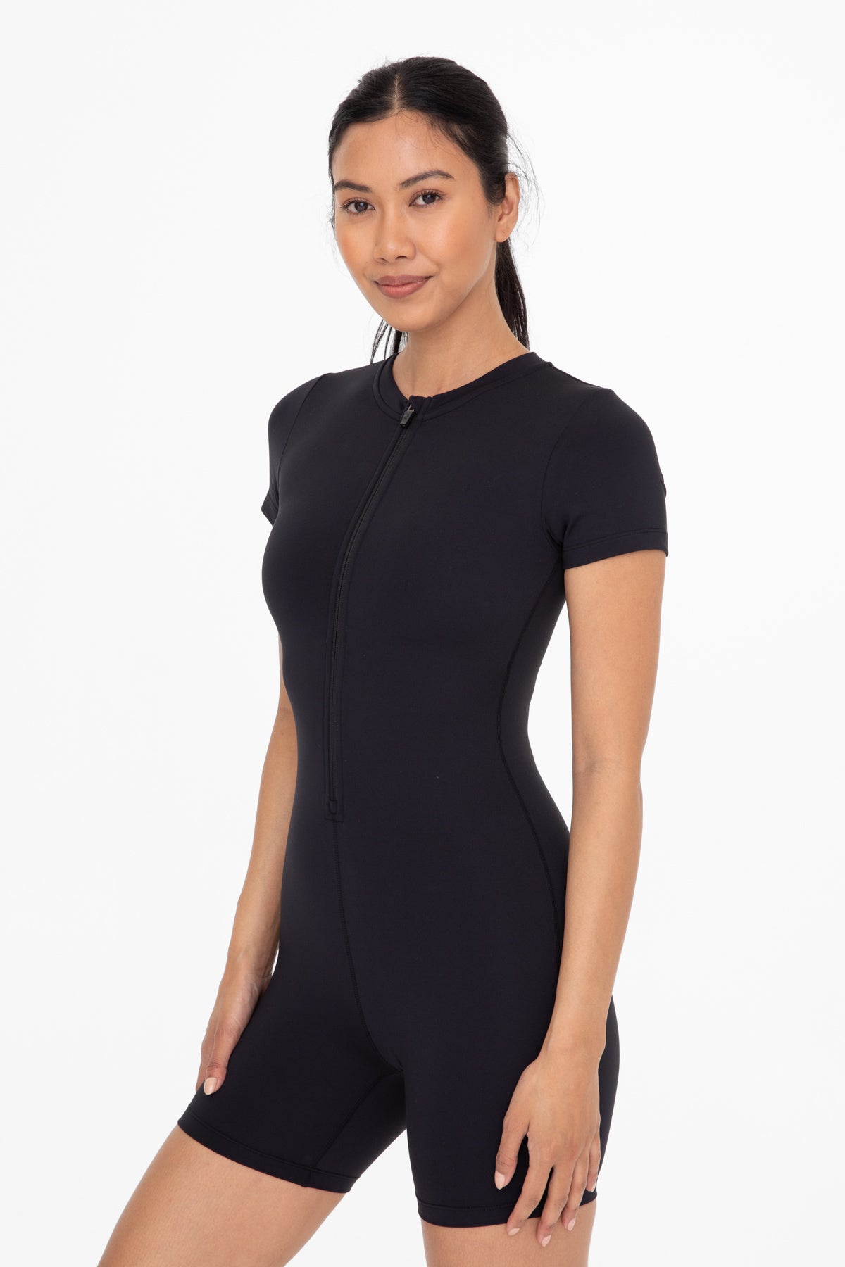 Women's Cycling Romper || Black