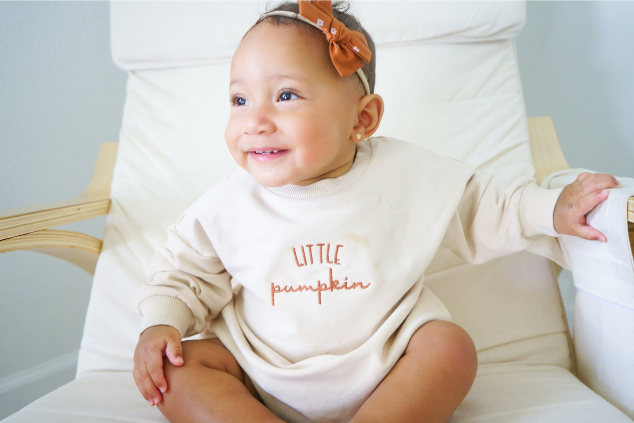 Little Pumpkin Baby Romper