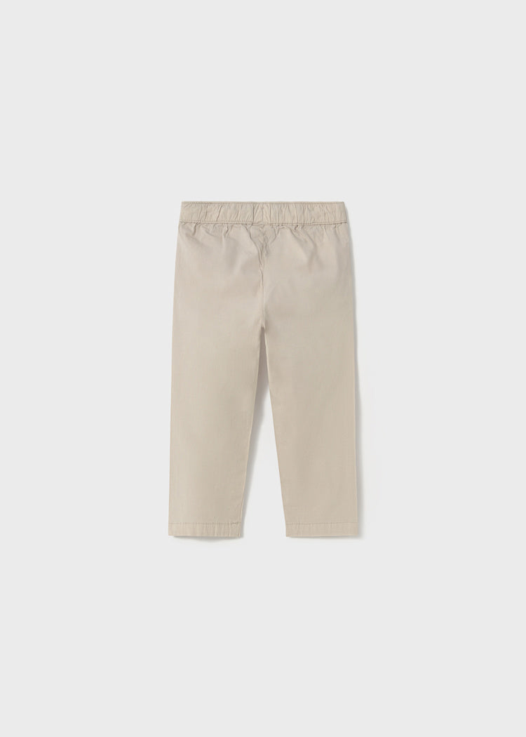 Baby Straight Leg Pants | Beige