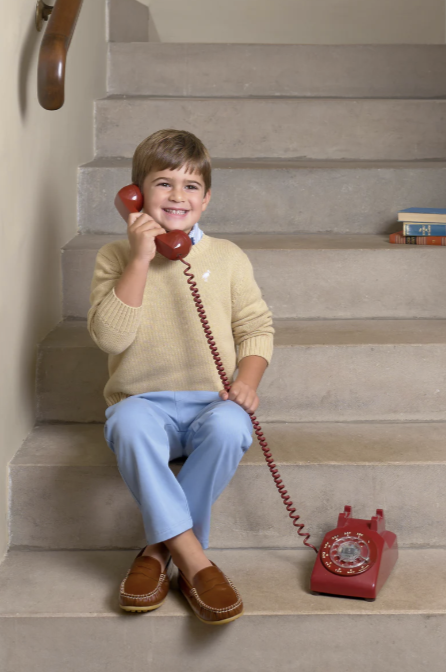 Sheffield Pants | Barrington Blue with Keeneland Khaki Stork