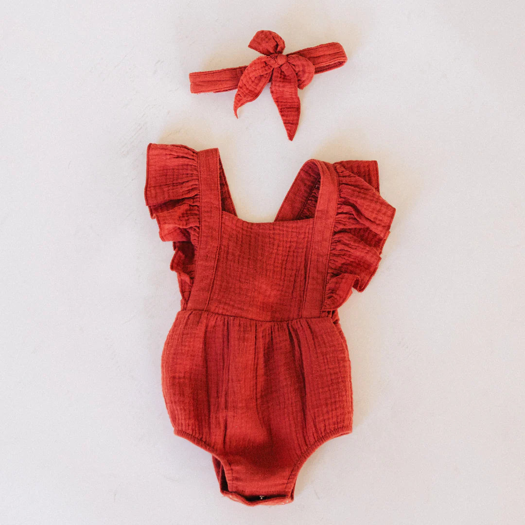 Copper Mommy & Me Dress | Infant