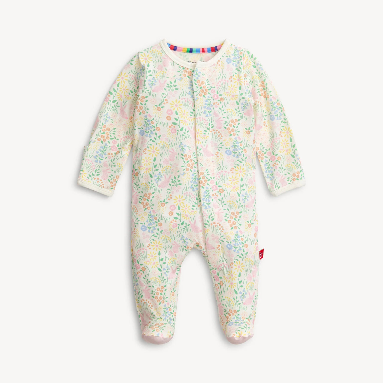 Hoppy Garden Footie with Ruffle
