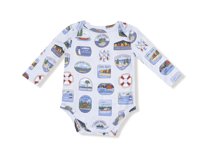 Long Sleeve Bodysuit | Lake Stickers