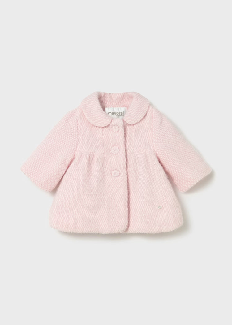 Newborn Girl Coat | Baby Pink