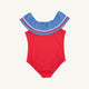 Sandy Lane Swimsuit | Richmond Red with Barbados Blue