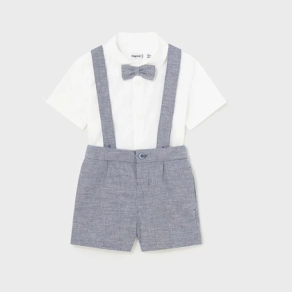 Baby Boy Dressy Bermuda Set **FINAL SALE**