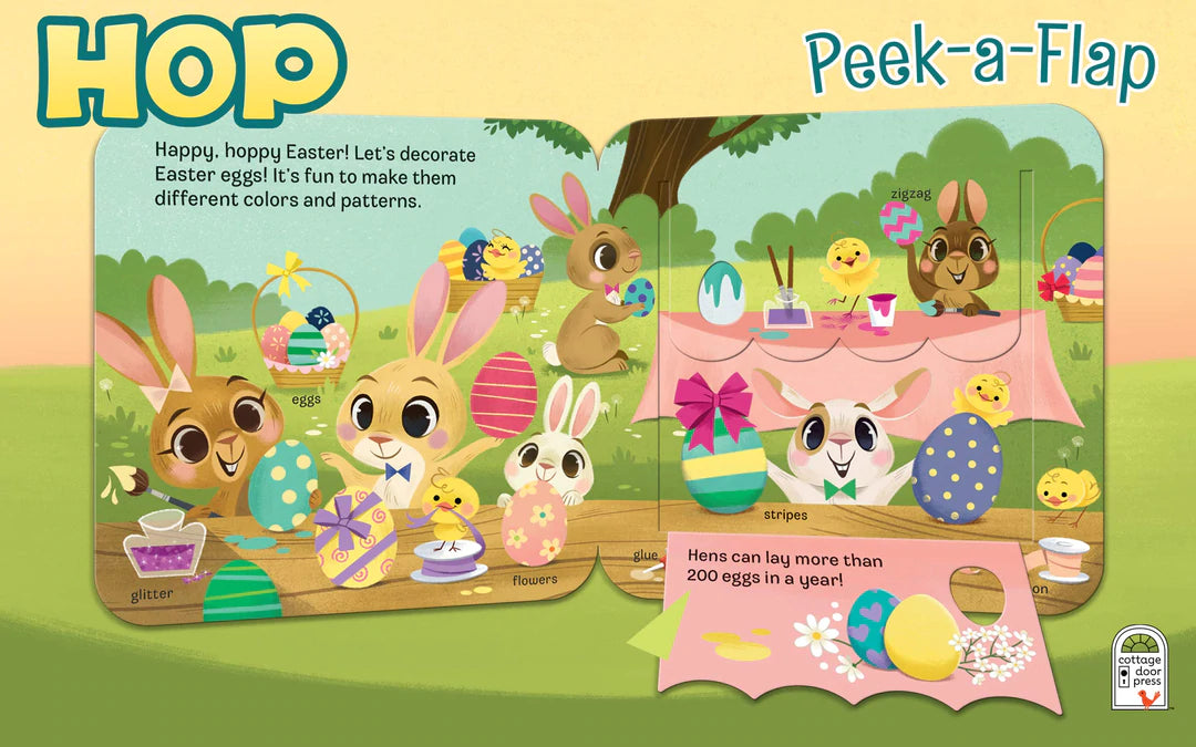 Easter Hop Peek-a-Flap Book