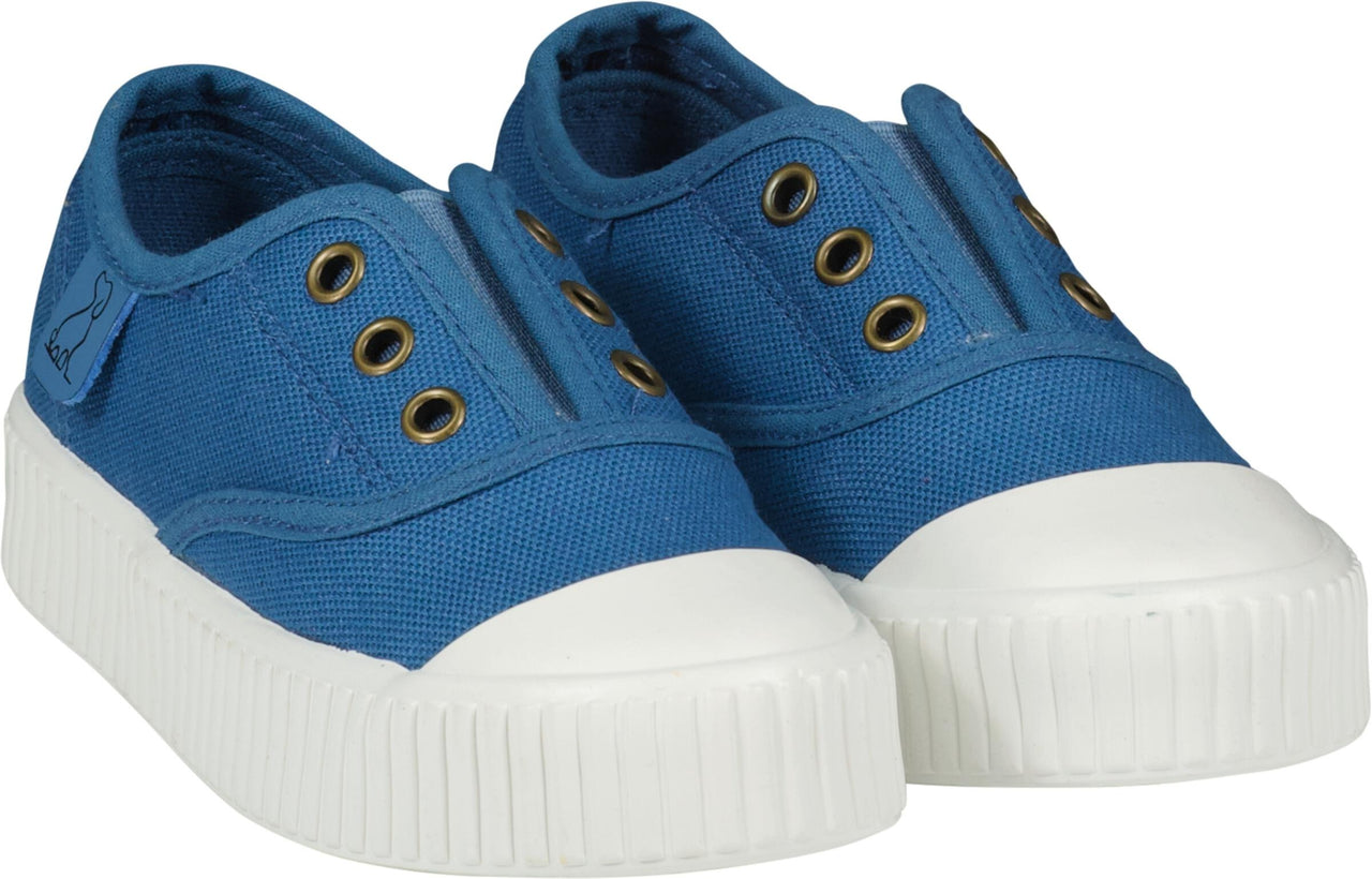 Montauk Canvas Plimsoll Shoes | Blue or Gray
