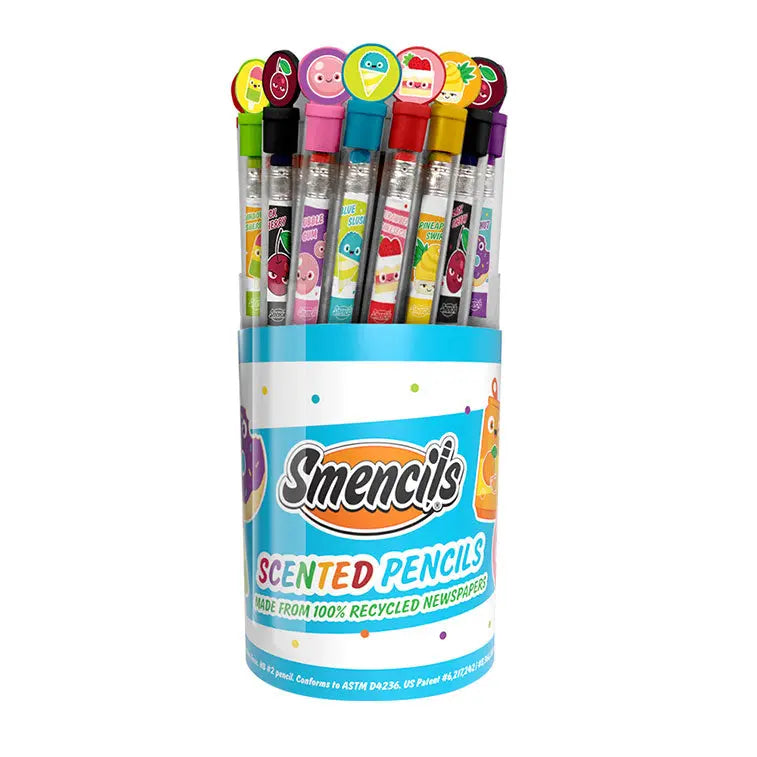 Smencils - Gourmet Scented Pencils Made From 100% Recycled Newspaper 