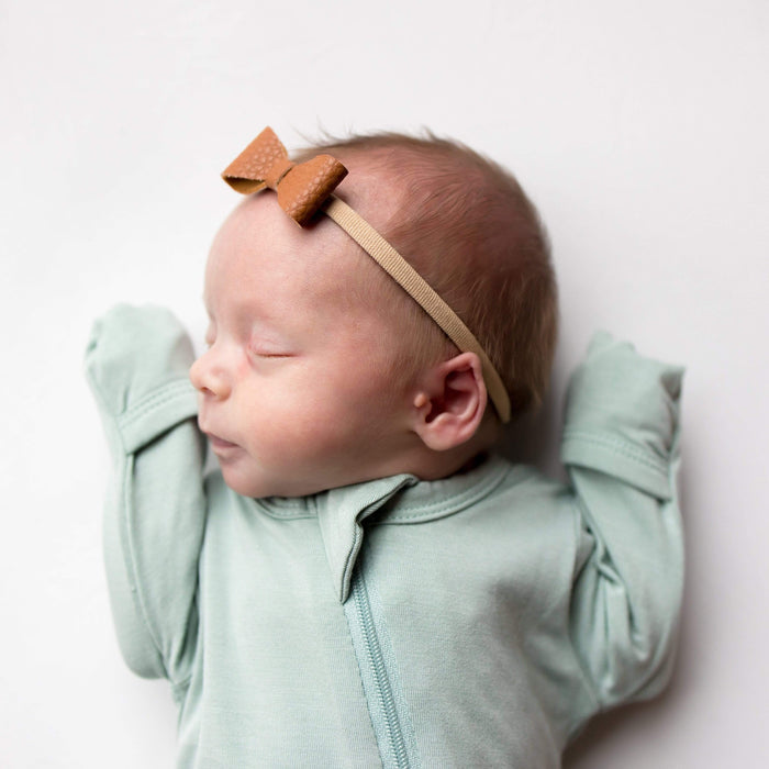 Zippered Footie | Sage