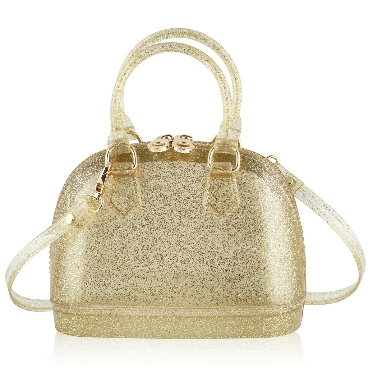 Cate Jelly Bag | Gold Sparkle