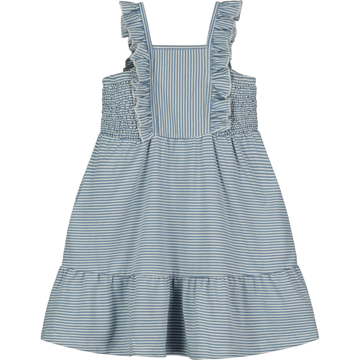 Ameera Dress | Blue Stripe