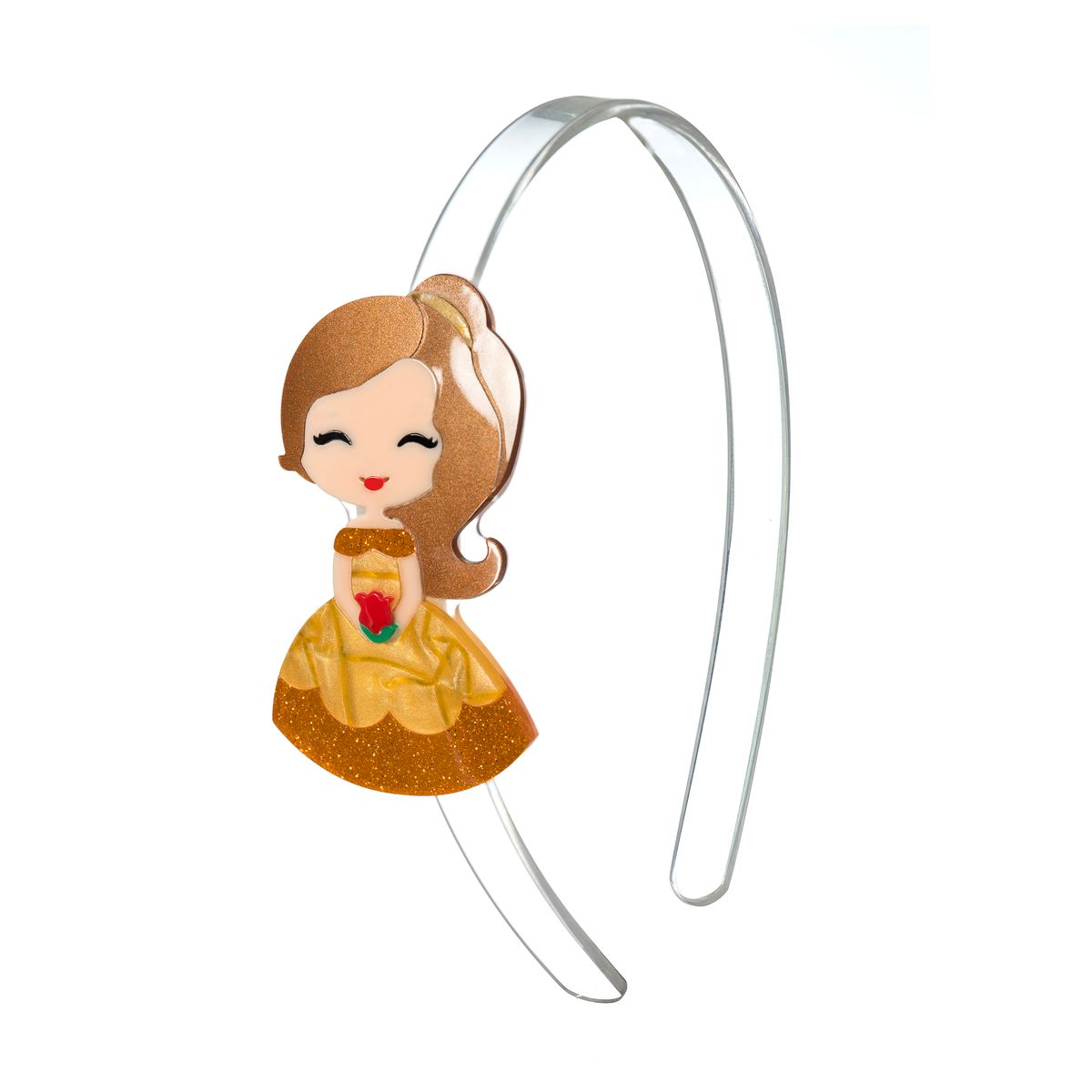 Cute Belle Doll Yellow Dress Headband