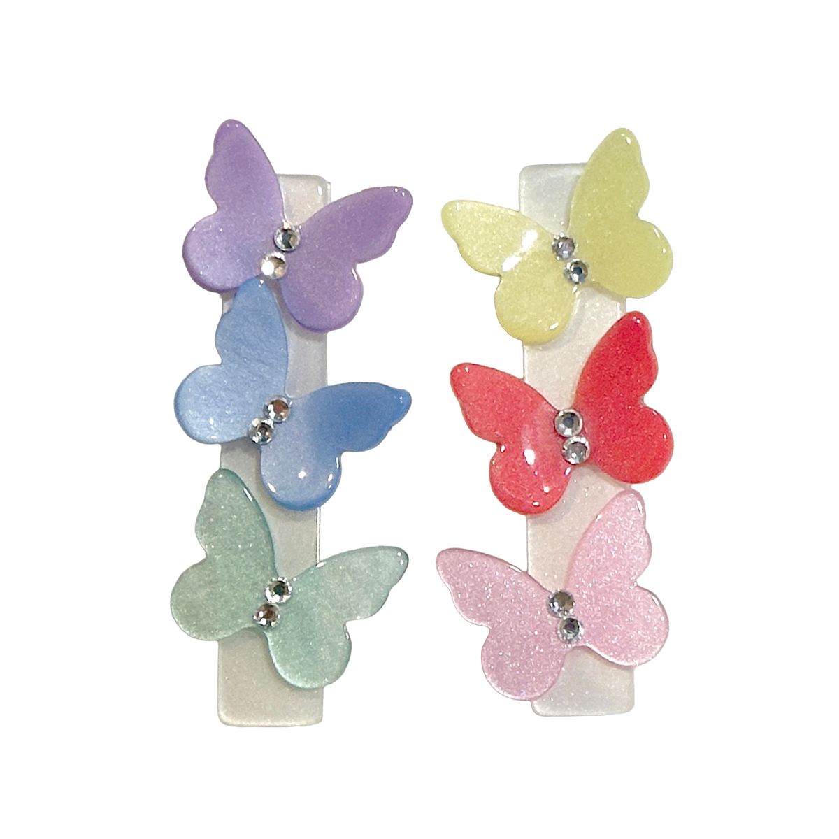 Double Butterfly Alligator Clips