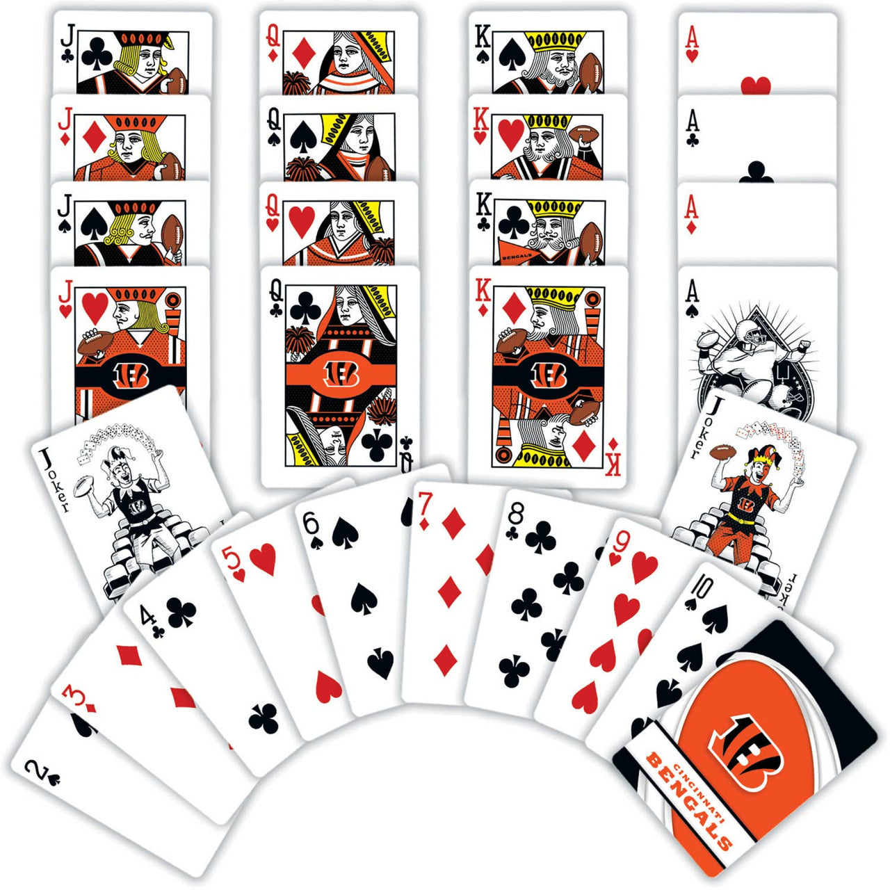 Cincinnati Bengals Playing Cards