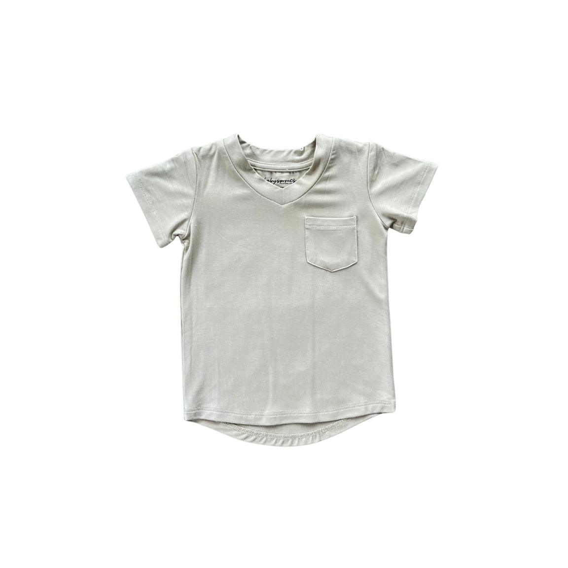 Kid's V-Neck Pocket Tee