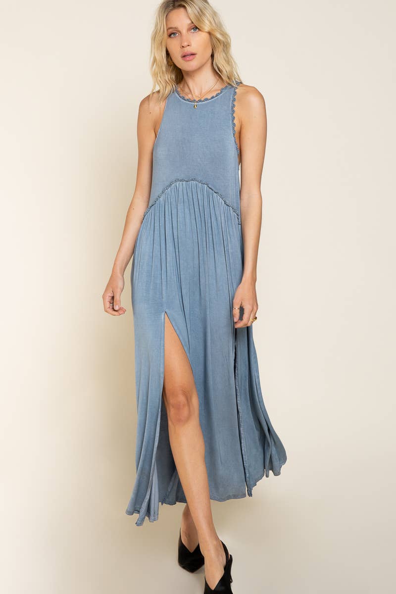 Sweet Summertime Slit Maxi Dress