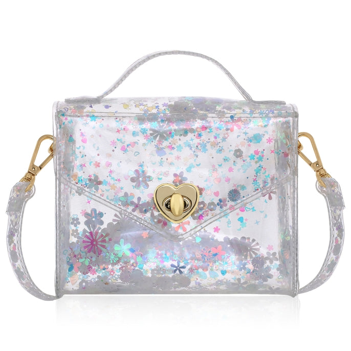 Gussie Pastel Sparkle Jelly Bag