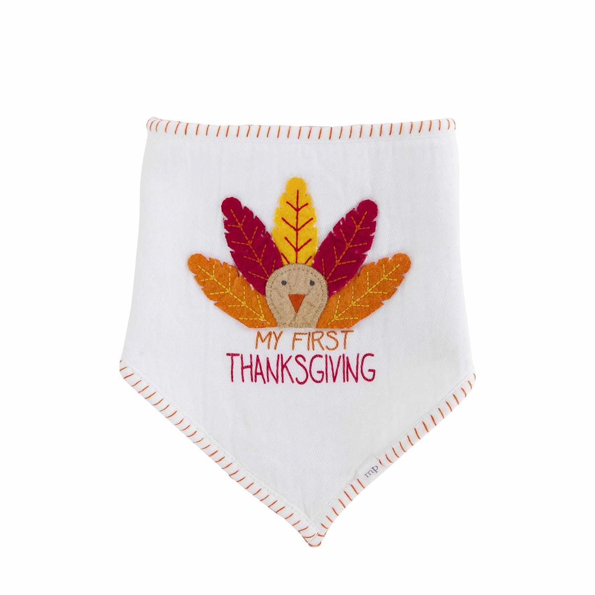 My First Thanksgiving Turkey Bib