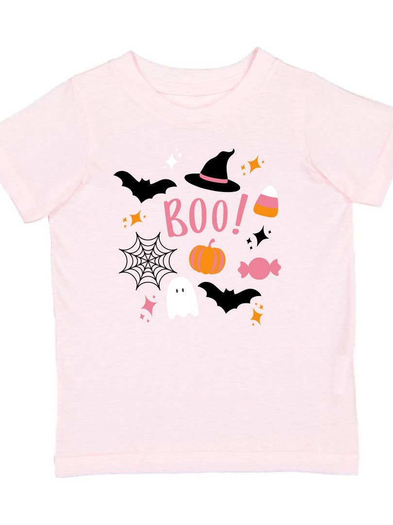 Halloween Doodle Short Sleeve T-Shirt