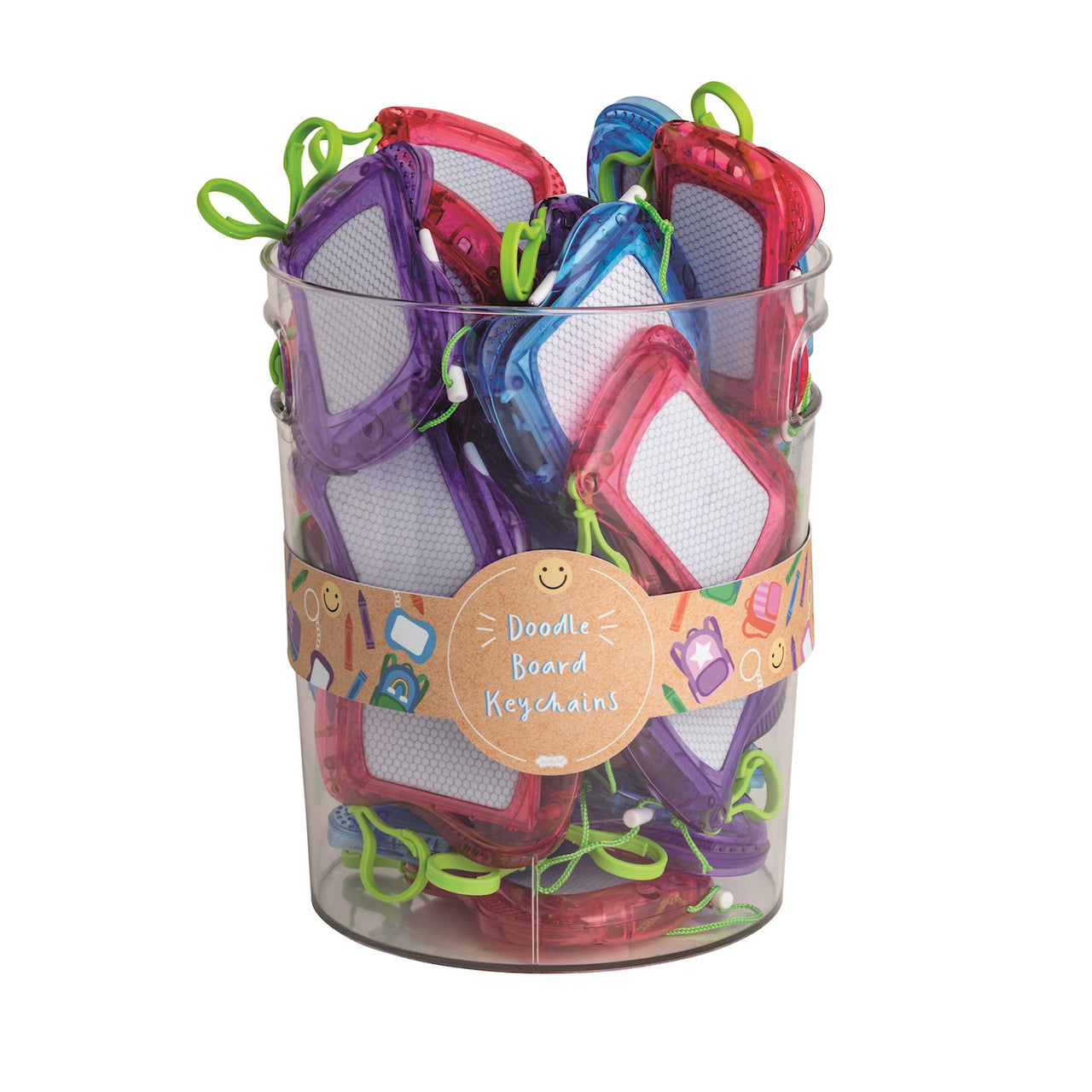 Backpack Doodle Board Keychains