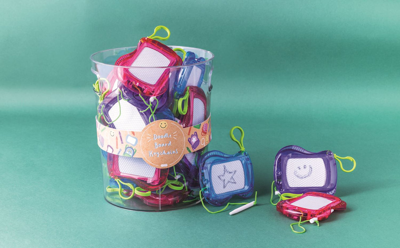 Backpack Doodle Board Keychains
