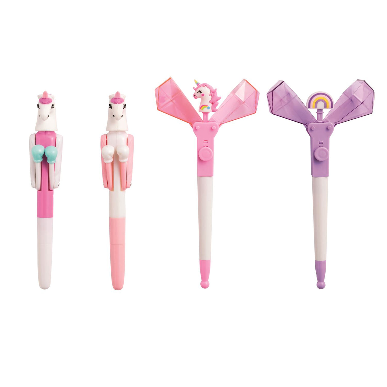 Girl's Unicorn & Rainbow Novelty Pens
