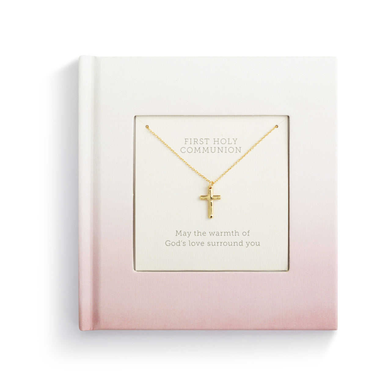 First Communion Book and Necklace Set