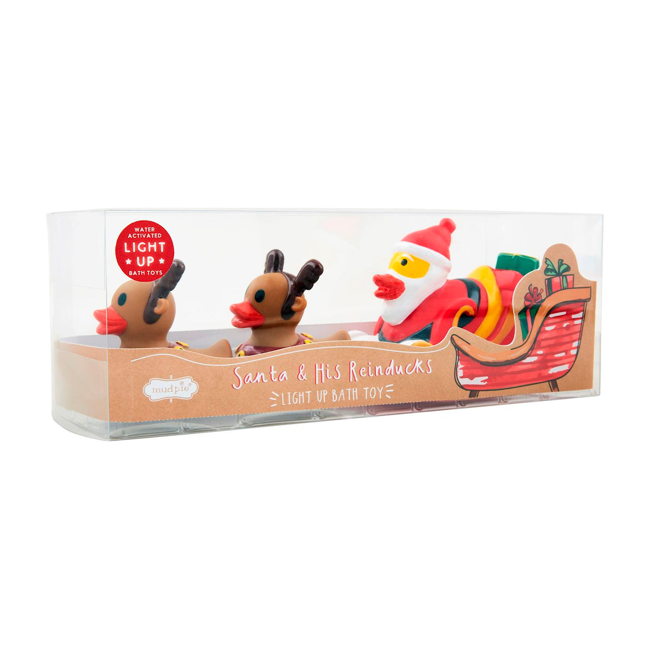 Christmas Duck Bath Toy Set