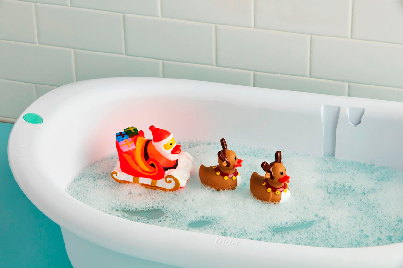 Christmas Duck Bath Toy Set