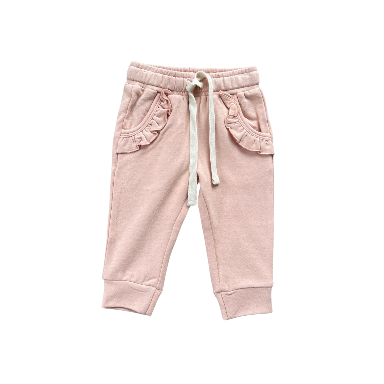 Girl's Ruffle Joggers