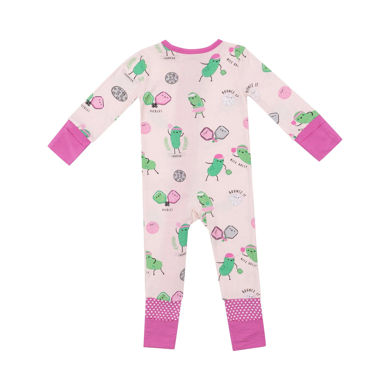 2-Way Zip Romper | Pickleball Pink