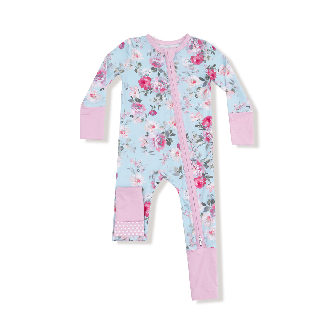 2-Way Zipper Convertible Romper | Charlotte Floral