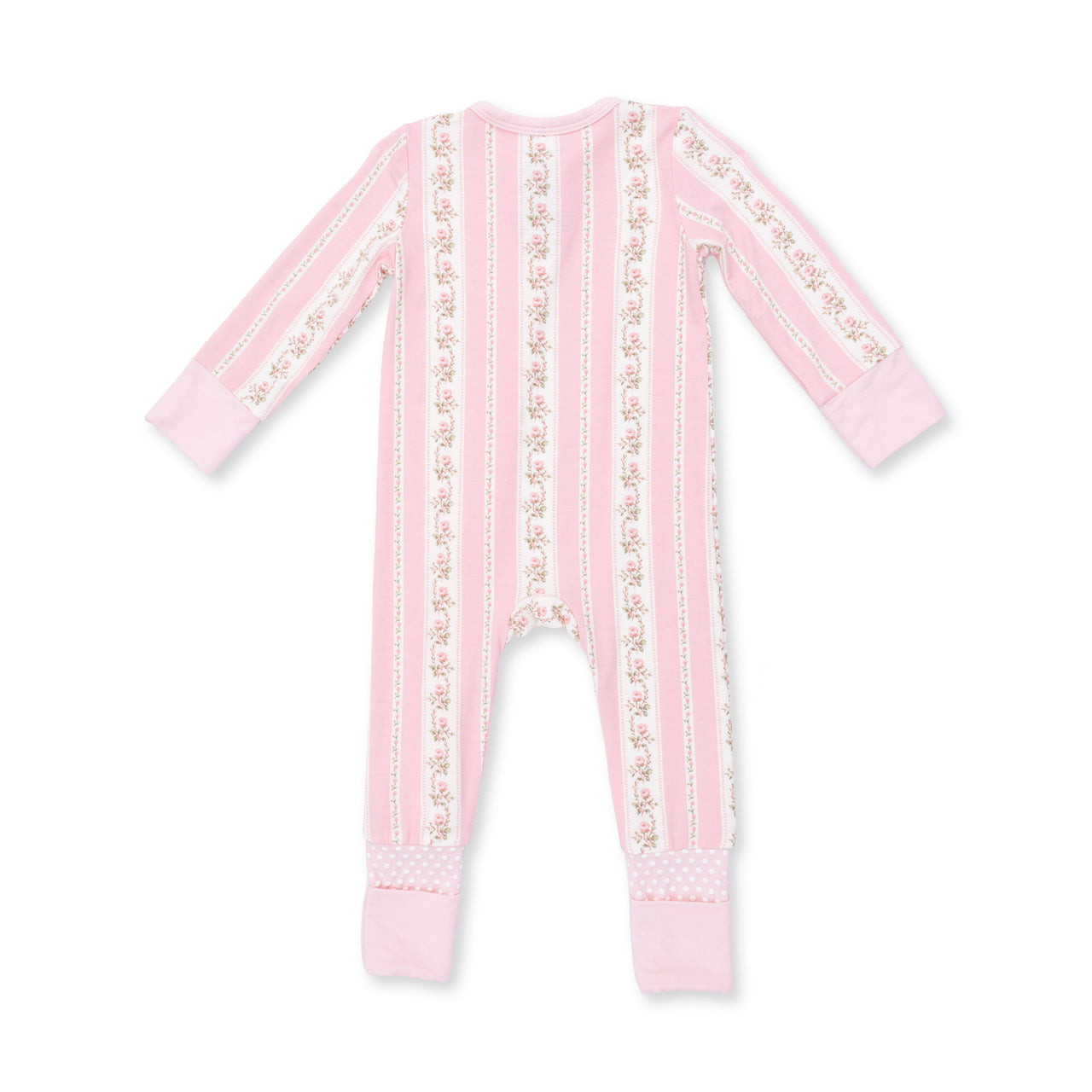 Convertible Zip Romper | Antoinette Stripe