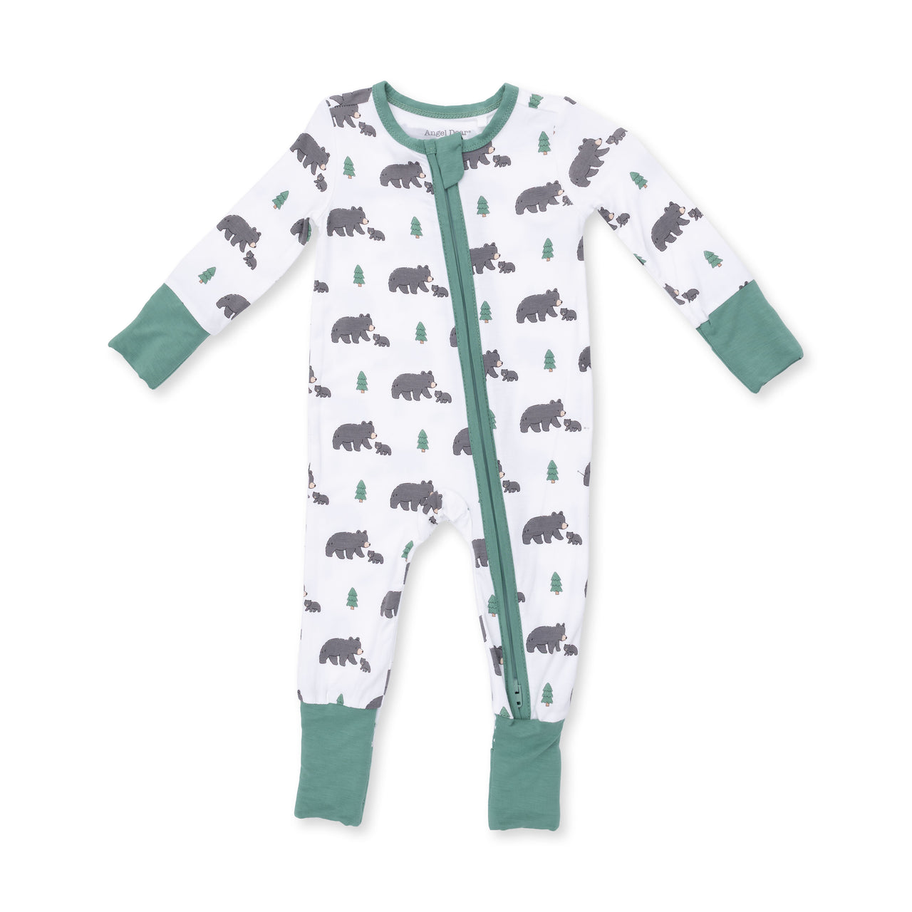 Convertible Zip Romper | Black Bears