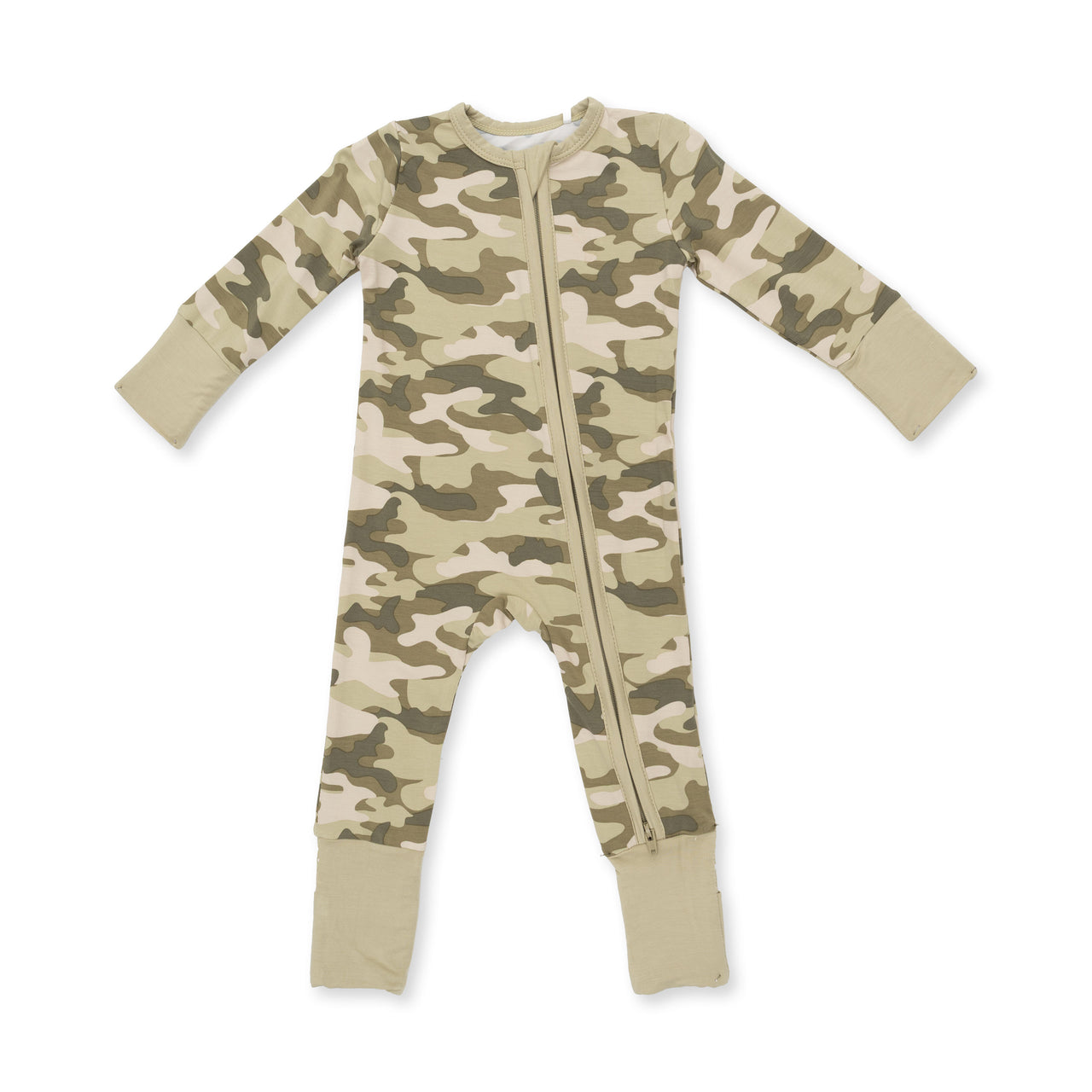 Convertible Zip Romper | Camo